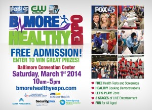 Save the Date for B'More Healthy Expo