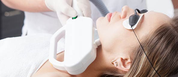 Intense Pulsed Light (IPL) treatments help to restore a more youthful appearance